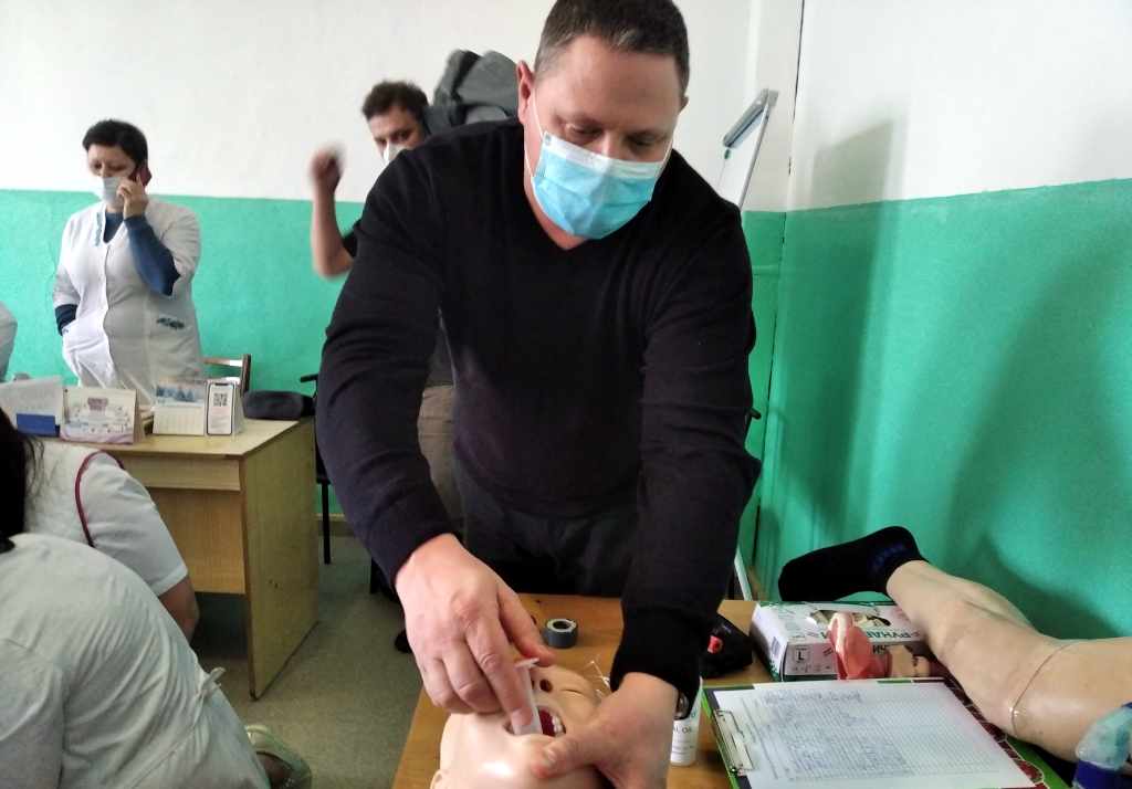 Вінницький шкірно-венерологічний центр: Тренуємось надавати екстрену та невідкладну медичну допомогу